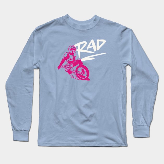 Rad Scout Trooper Long Sleeve T-Shirt by sombreroinc